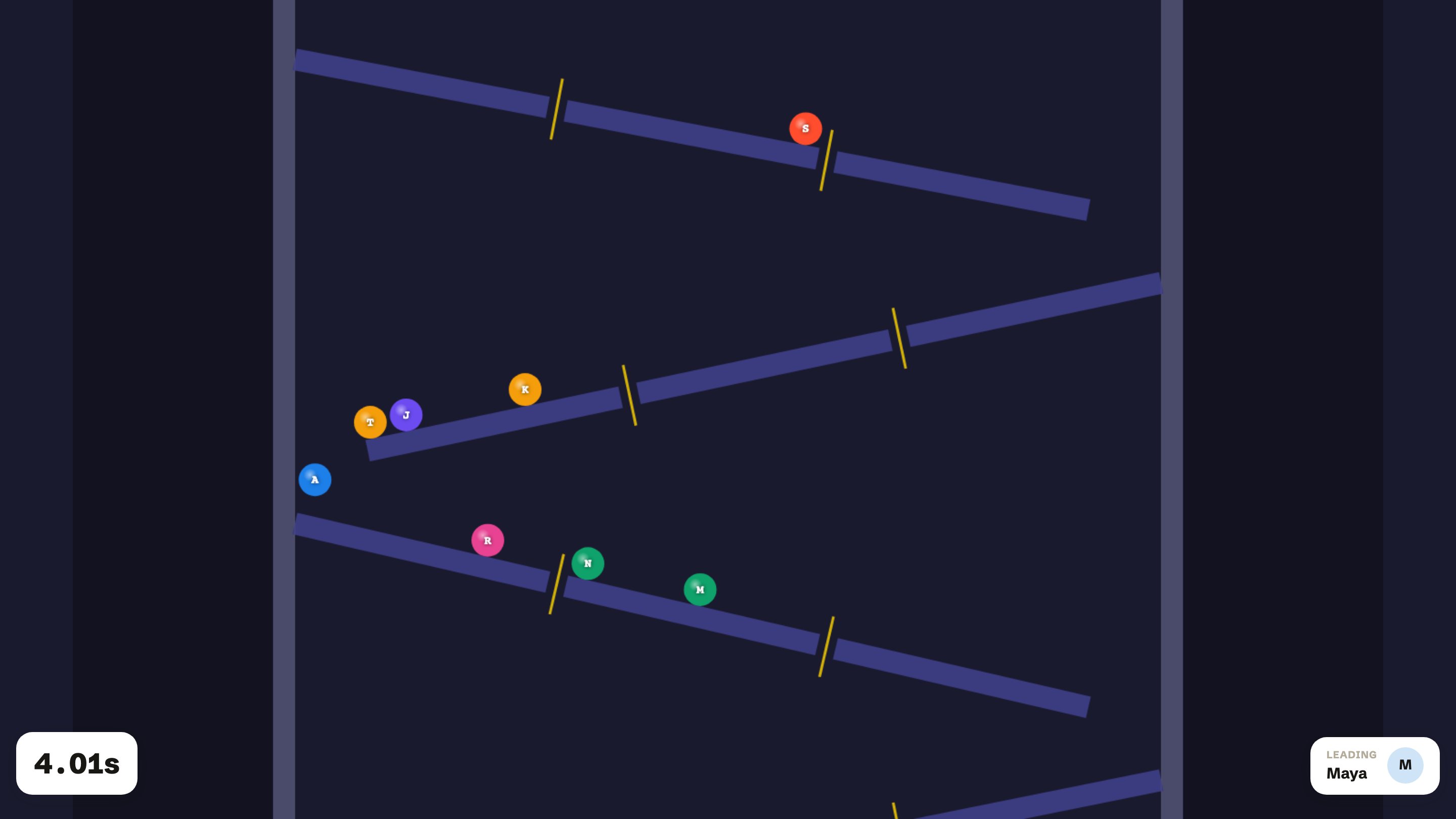 Marble Race gameplay